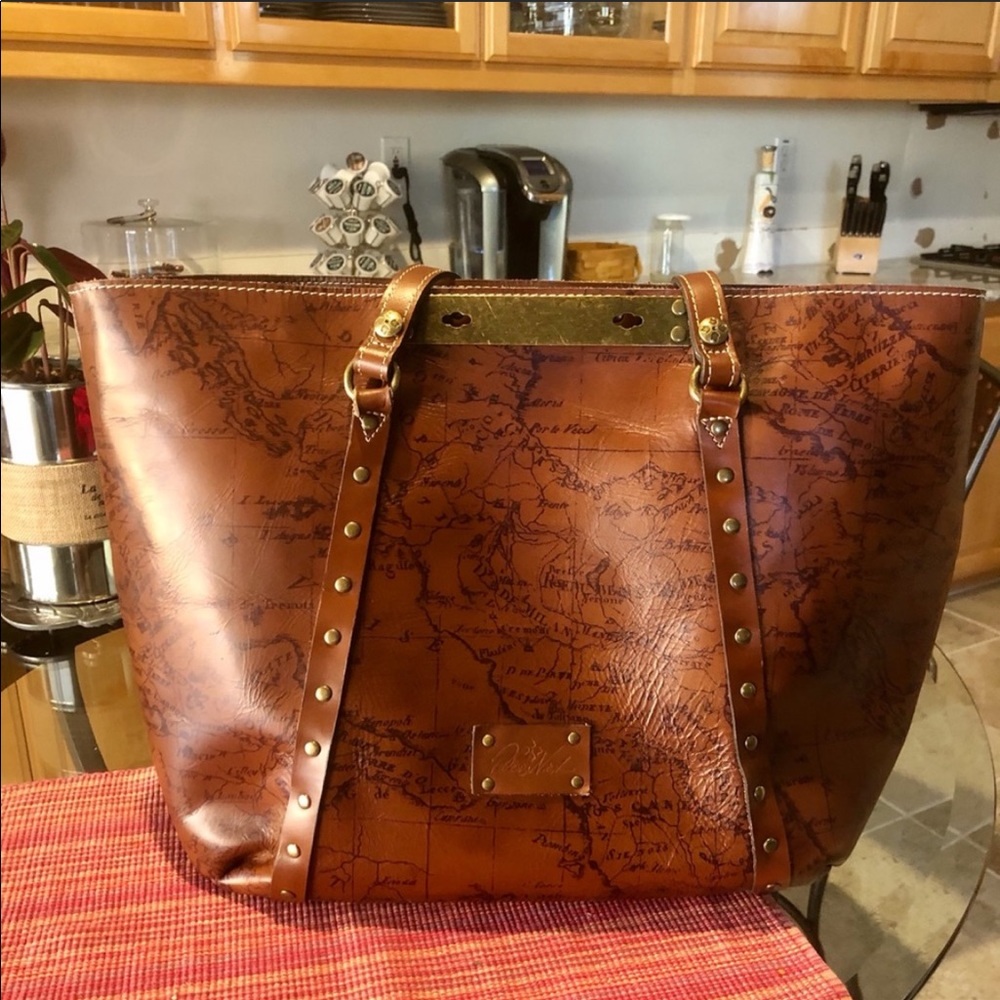 Patricia Nash Map Tote
